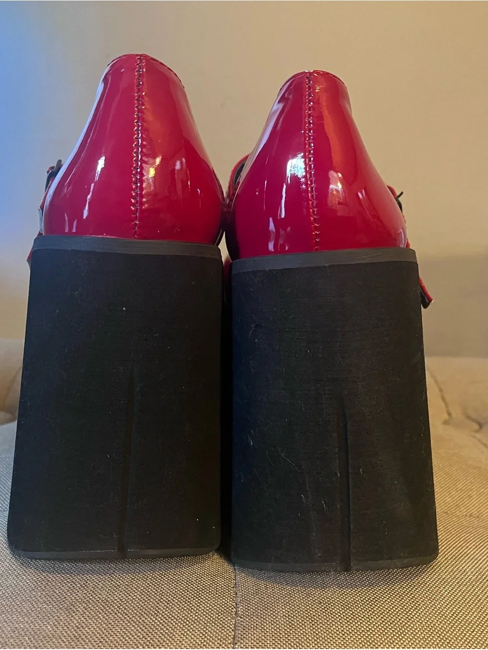 NIB Demonia Kera-08 Red Patent Leather Size 9